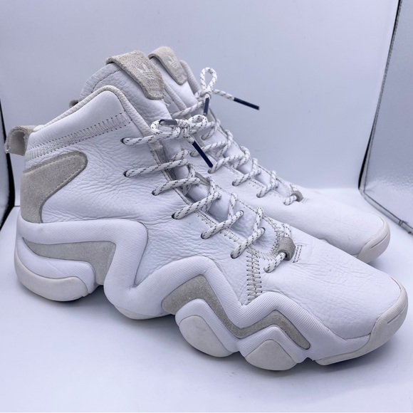 Adidas hi-top crazy 8 adv white running original sneakers Size 7 - Picture 12 of 12
